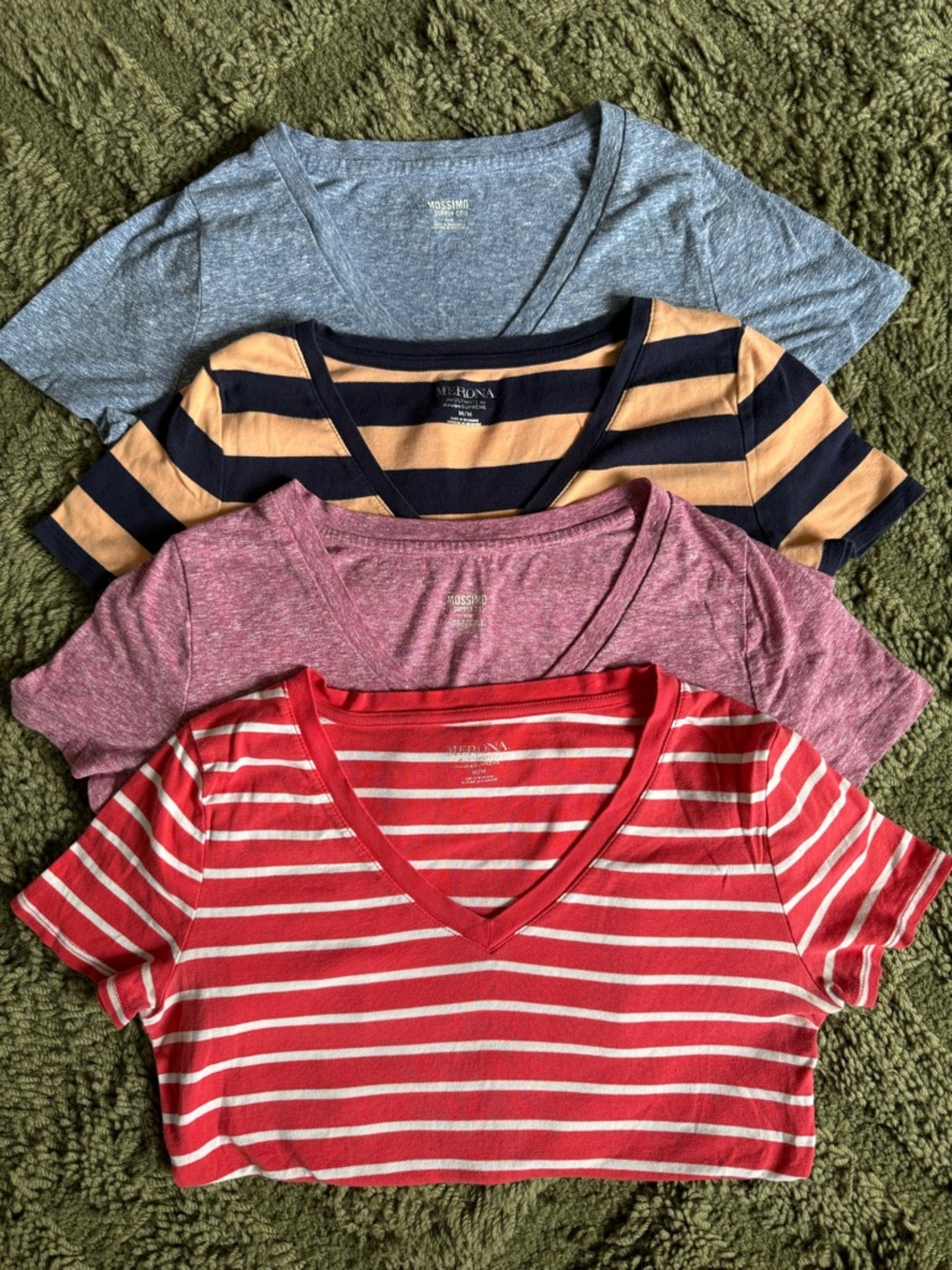 Basic V-Neck Top Bundle